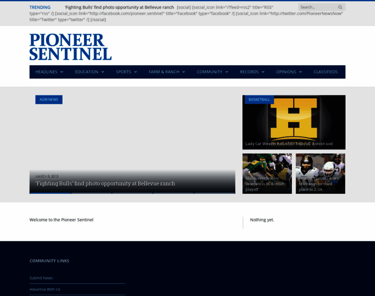 Pioneer-sentinel.com thumbnail