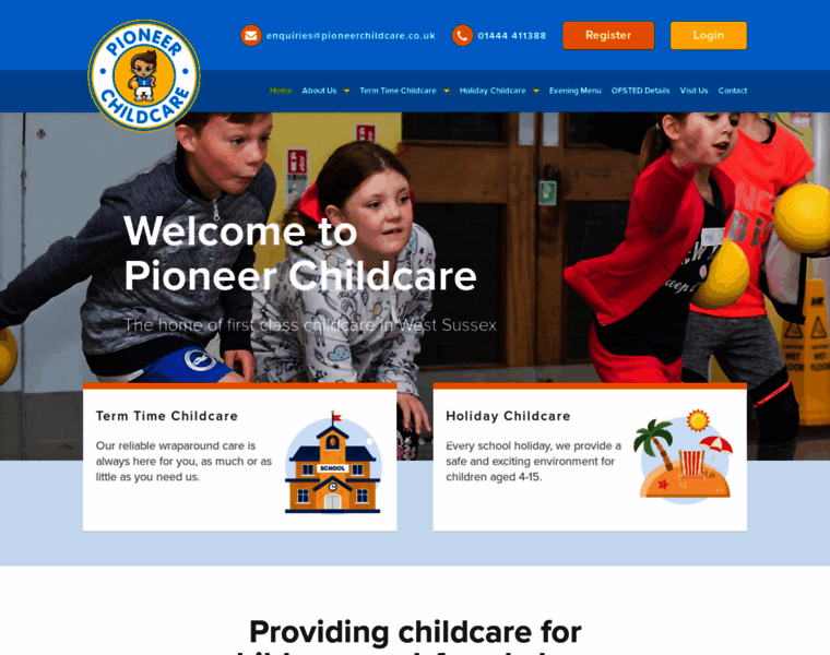 Pioneerchildcare.co.uk thumbnail