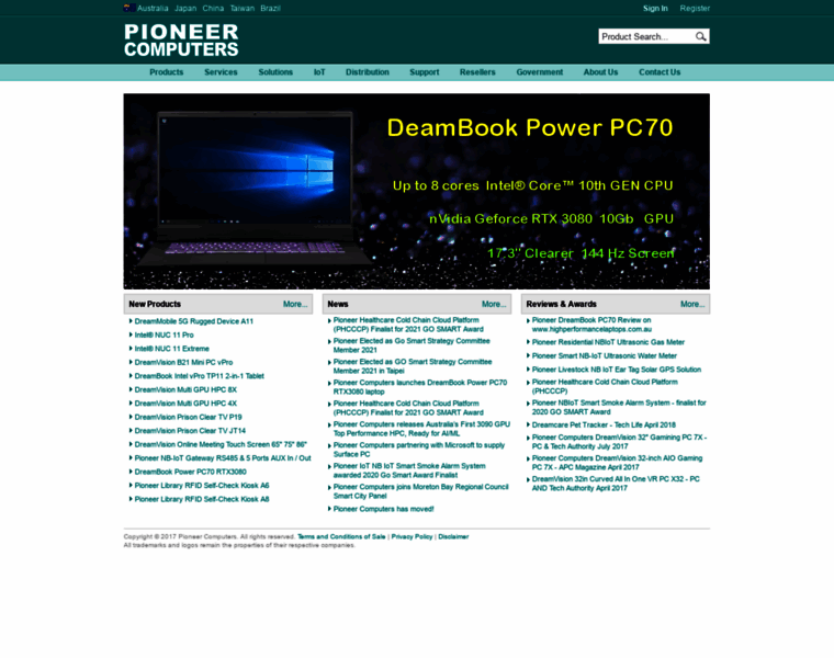Pioneercomputers.com.au thumbnail