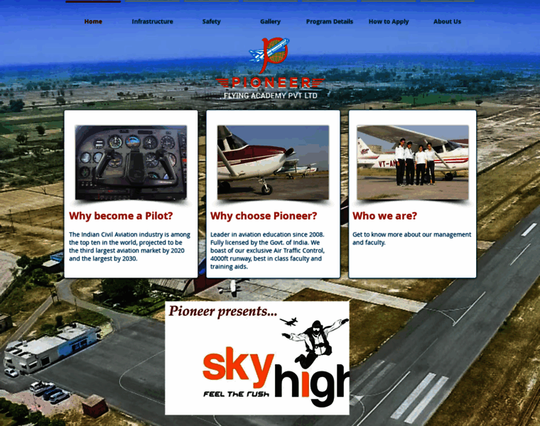 Pioneerflyingacademy.com thumbnail