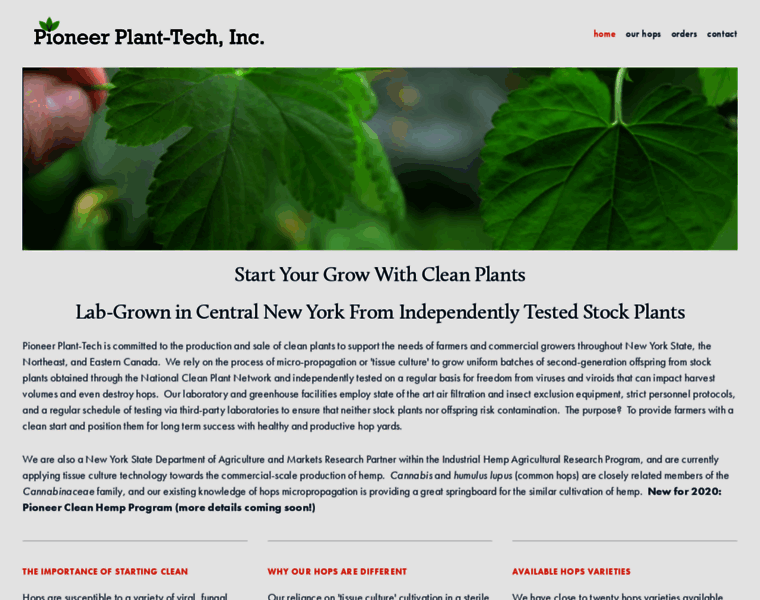 Pioneerplant-tech.com thumbnail