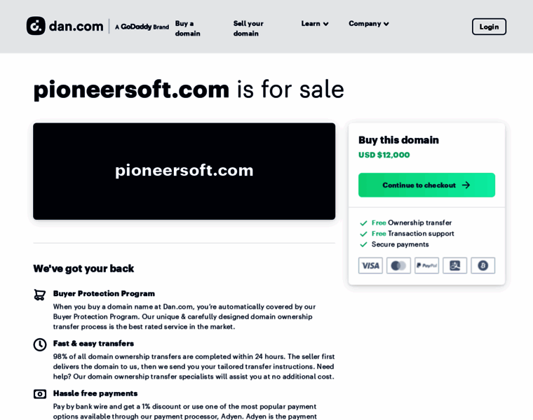 Pioneersoft.com thumbnail
