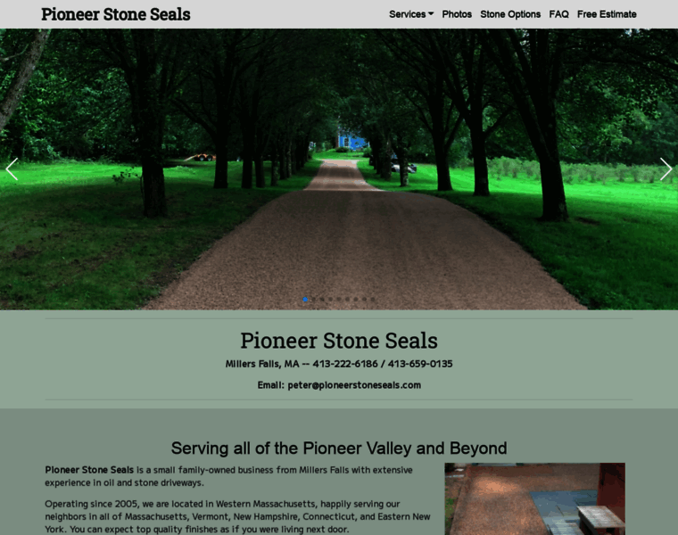 Pioneerstoneseals.com thumbnail