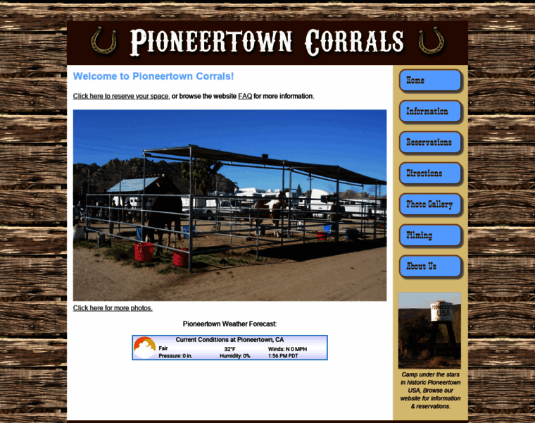 Pioneertowncorrals.biz thumbnail