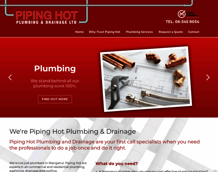 Pipinghotplumbing.co.nz thumbnail