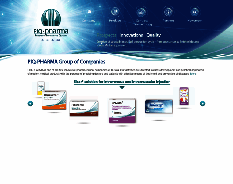 Piqpharma.com thumbnail