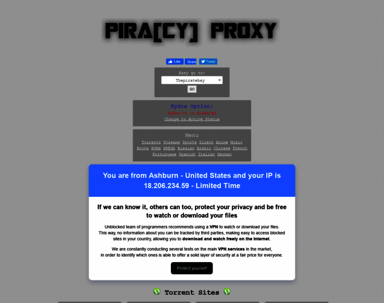 Piracyproxy.page thumbnail