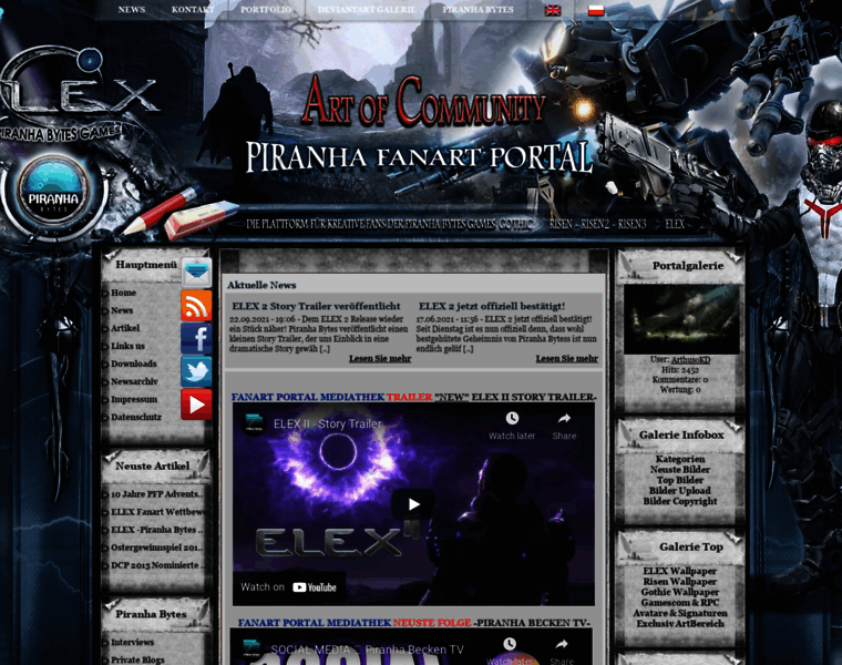 Piranha-fanart-portal.de thumbnail