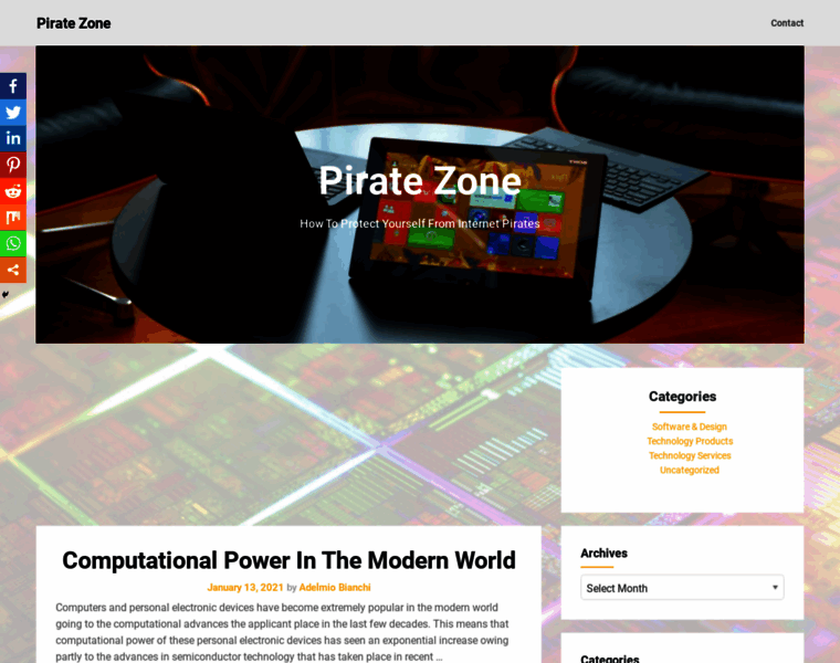 Pirate-zone.com thumbnail