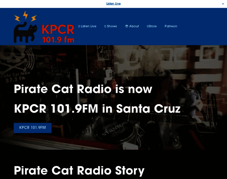Piratecatradio.com thumbnail