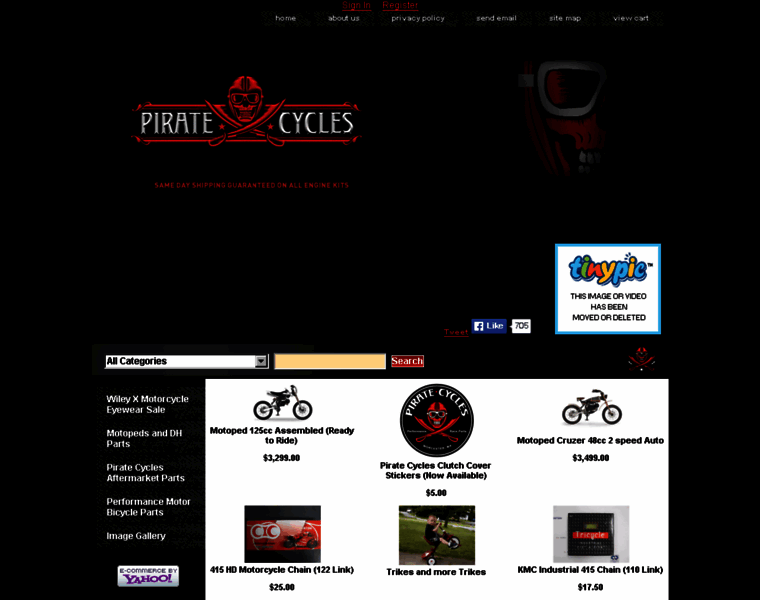Piratecycles1.com thumbnail