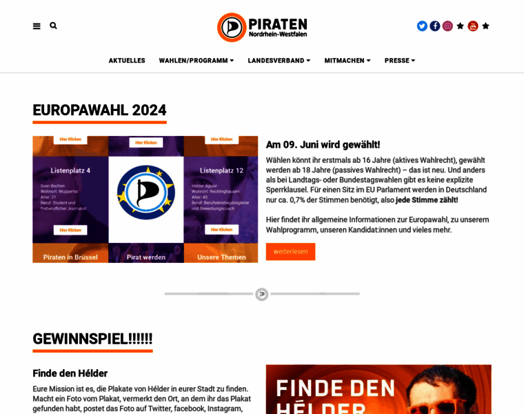 Piratenpartei-nrw.de thumbnail
