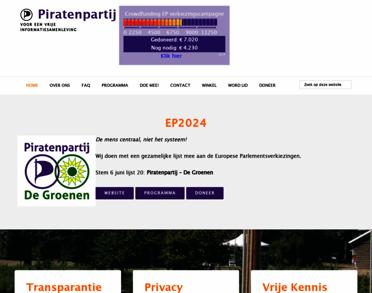 Piratenpartij.nl thumbnail