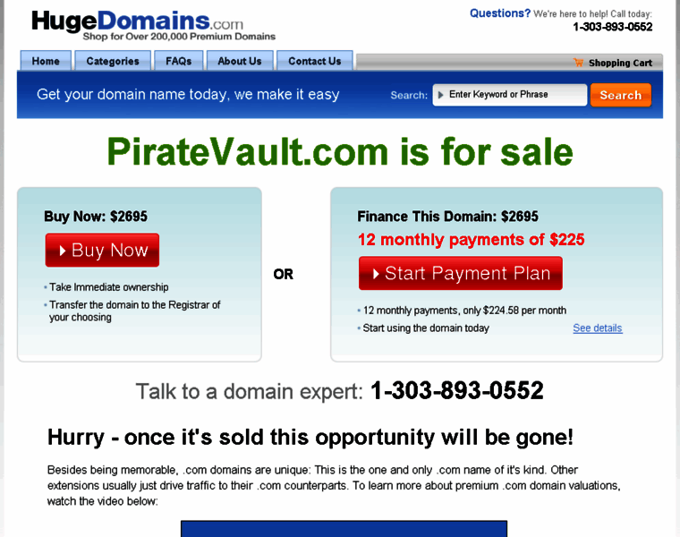 Piratevault.com thumbnail