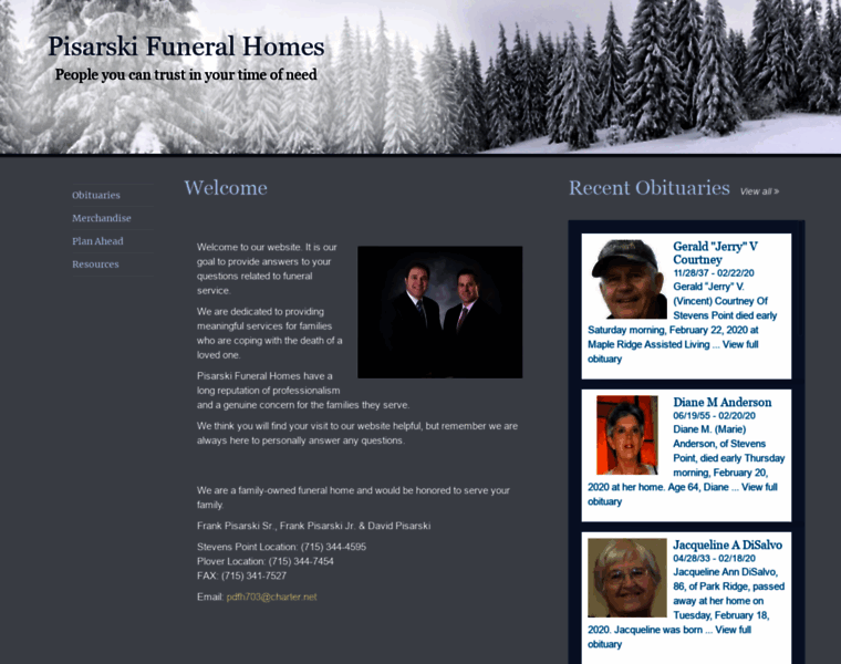 Pisarskifuneralhome.com thumbnail Pisarskifuneralhome.com thumbnail