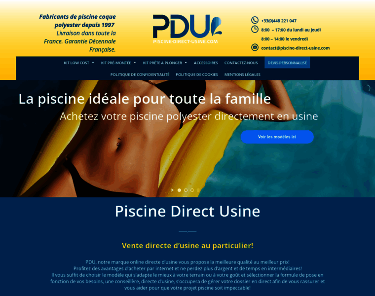 Piscine-direct-usine.com thumbnail