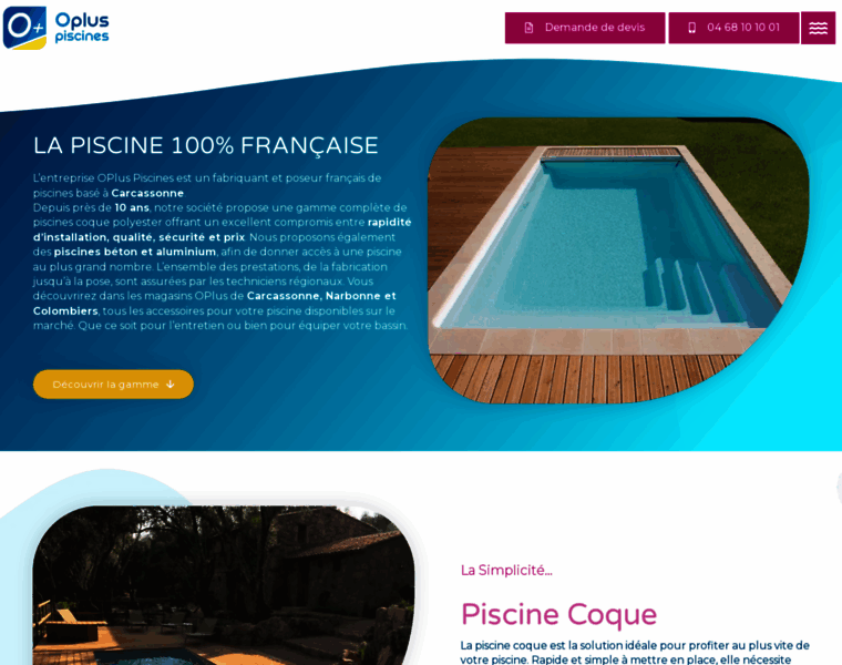 Piscines-oplus.com thumbnail