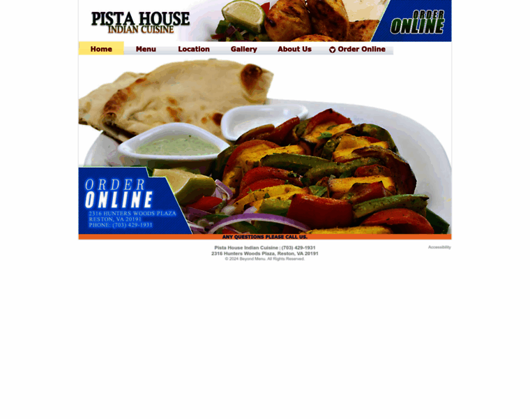 Pistahouseindiancuisine.com thumbnail