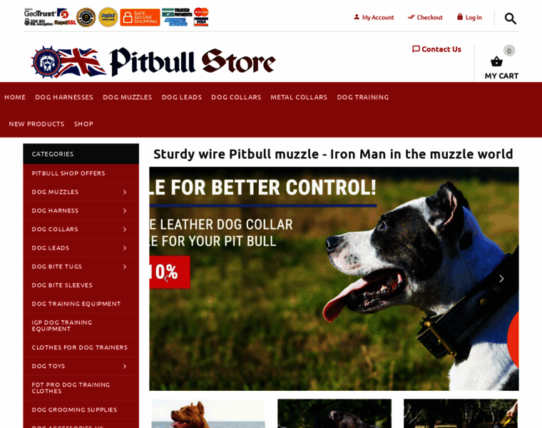 Pitbull-dog-breed-store.co.uk thumbnail