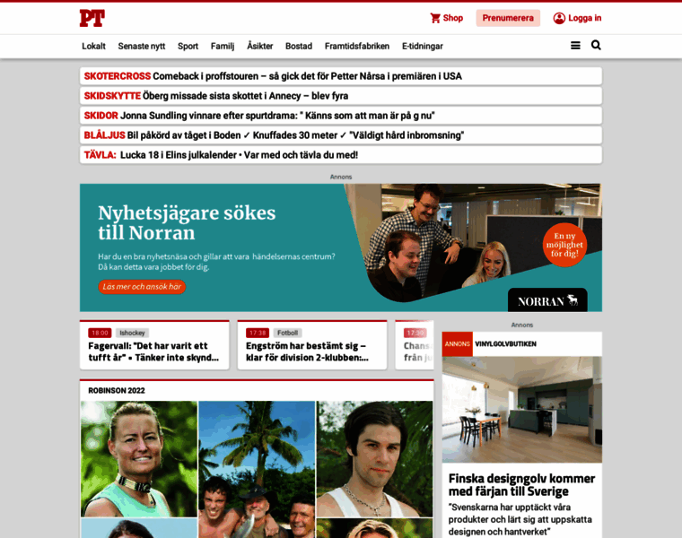 Pitea-tidningen.se thumbnail