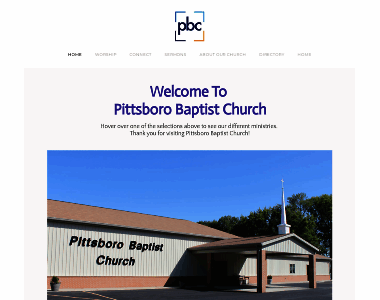 Pittsborobaptist.com thumbnail