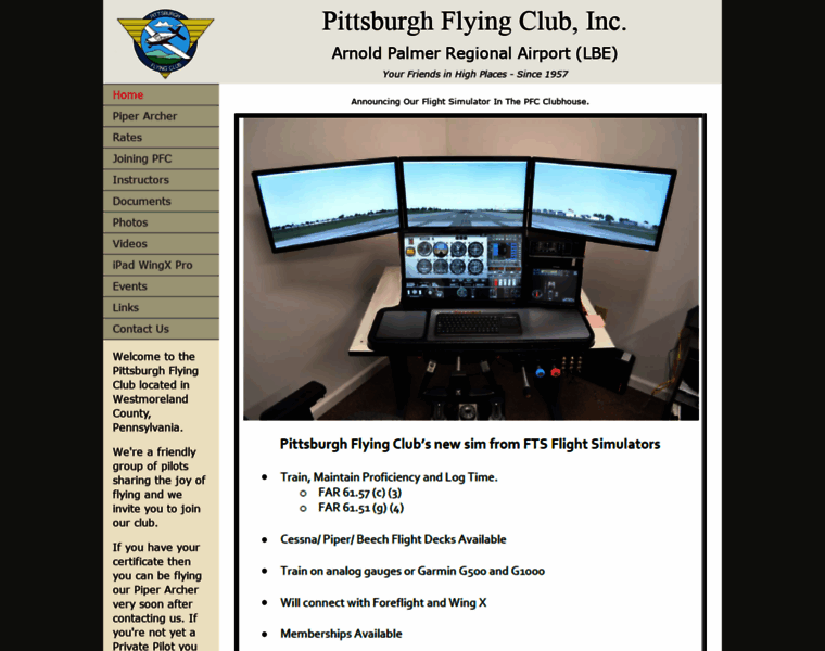 Pittsburghflying.com thumbnail