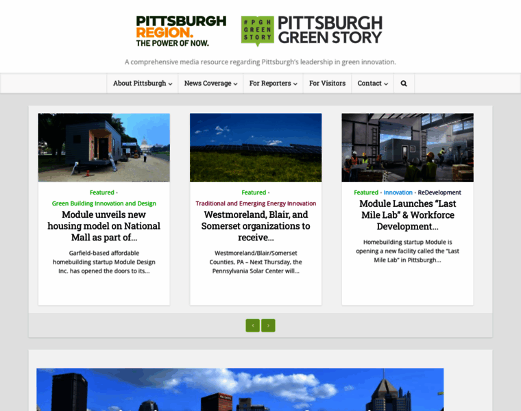 Pittsburghgreenstory.com thumbnail