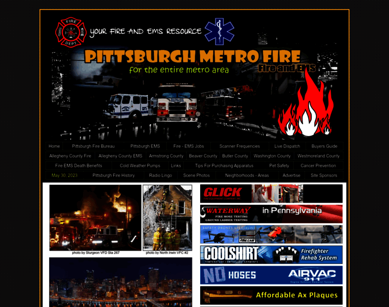 Pittsburghmetrofire.com thumbnail