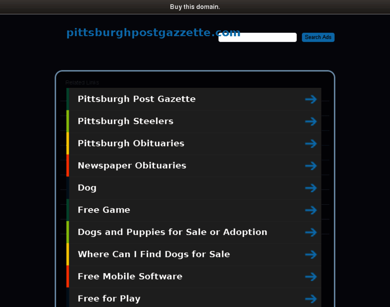 Pittsburghpostgazzette.com thumbnail