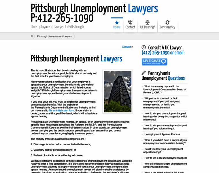 Pittsburghunemployment.com thumbnail