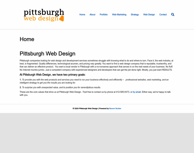 Pittsburghwebdesign.net thumbnail