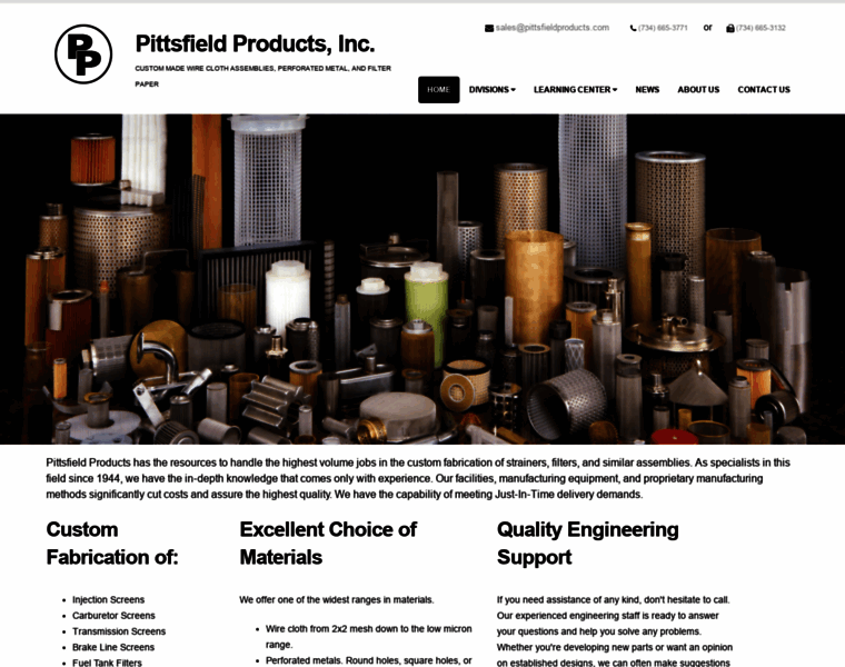Pittsfieldproducts.com thumbnail