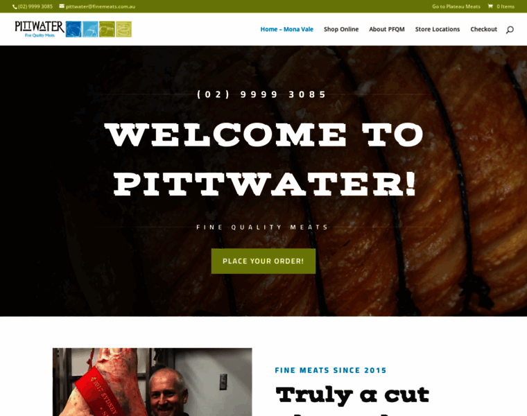 Pittwatermeats.com.au thumbnail