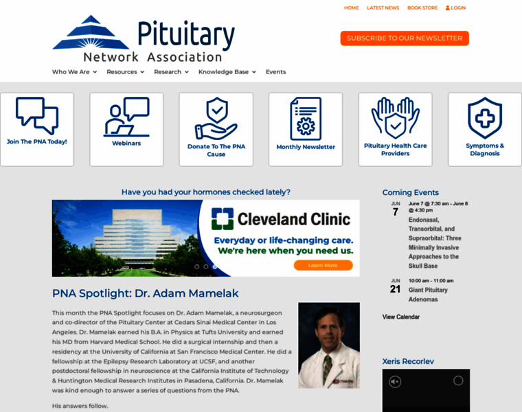 Pituitary.org thumbnail