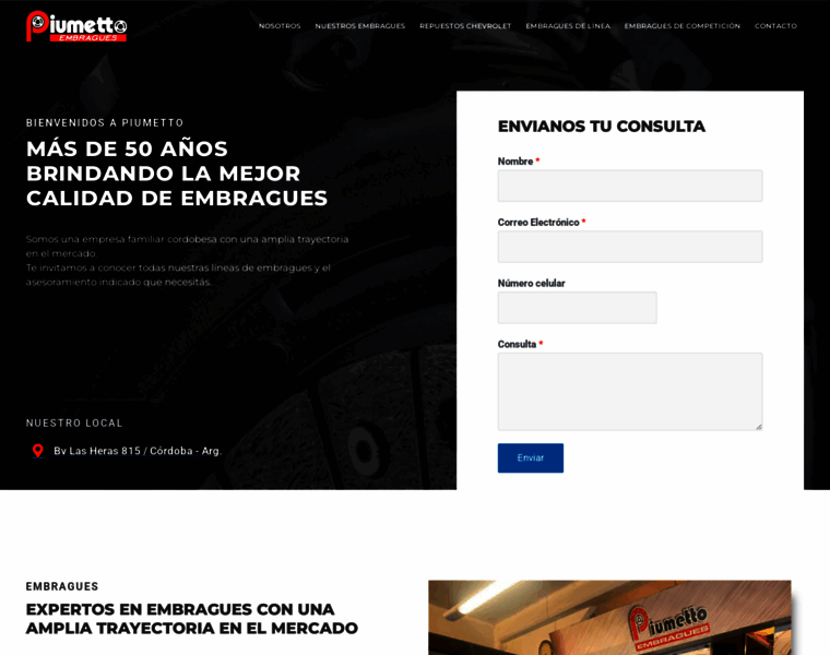 Piumetto-embragues.com.ar thumbnail