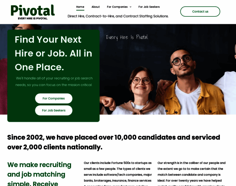 Pivotal-solutions.net thumbnail