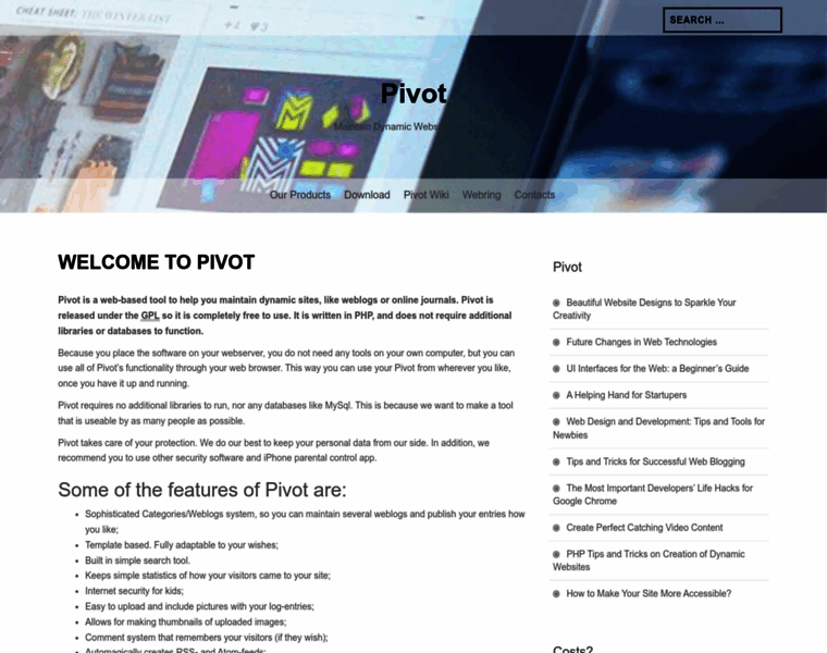 Pivotlog.net thumbnail Pivotlog.net thumbnail