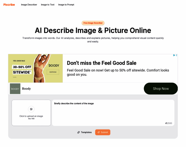 Pixcribe.com thumbnail