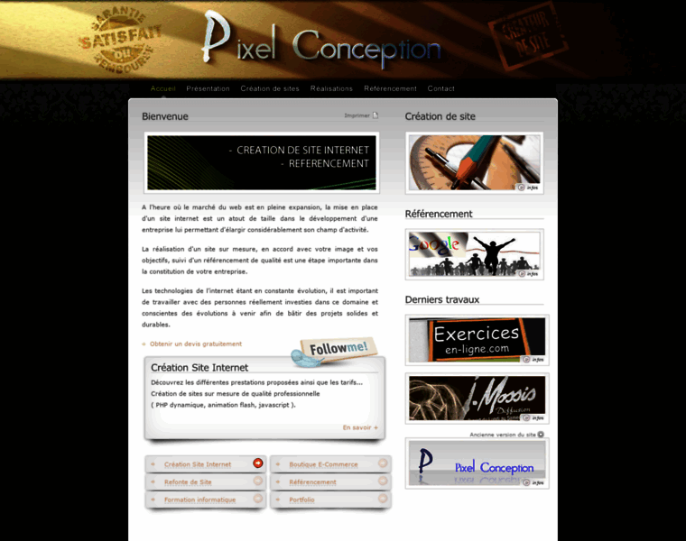 Pixel-conception.com thumbnail