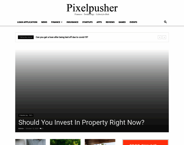 Pixelpusher.co.za thumbnail