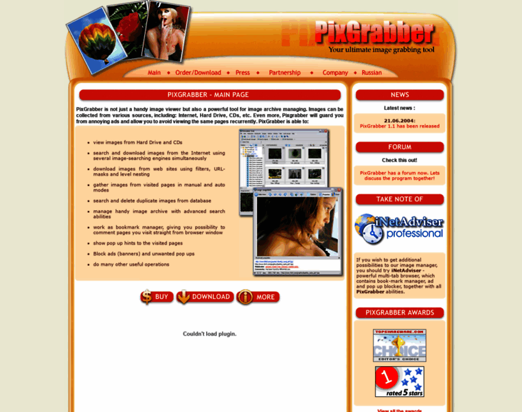 Pixgrabber.com thumbnail