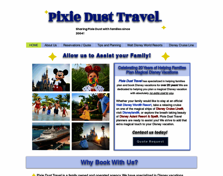 Pixiedust-travel.com thumbnail