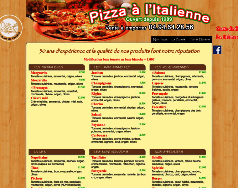 Pizza-a-litalienne.fr thumbnail