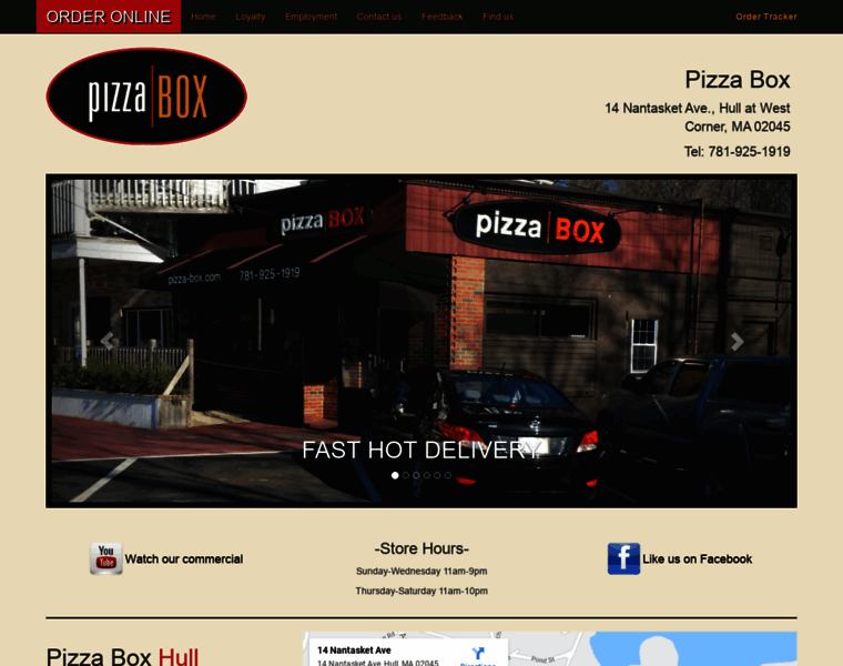 Pizza-box.com thumbnail