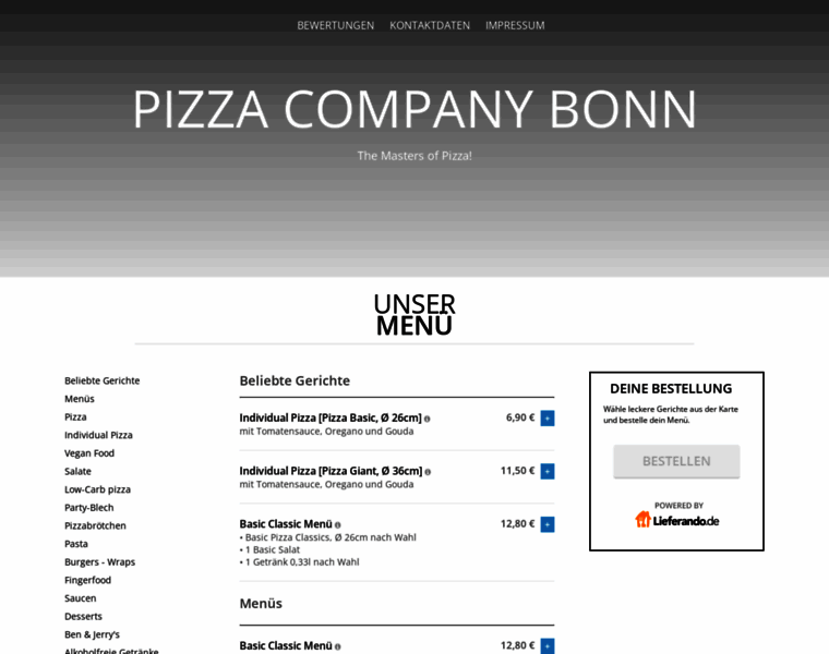 Pizza-company-bonn.de thumbnail