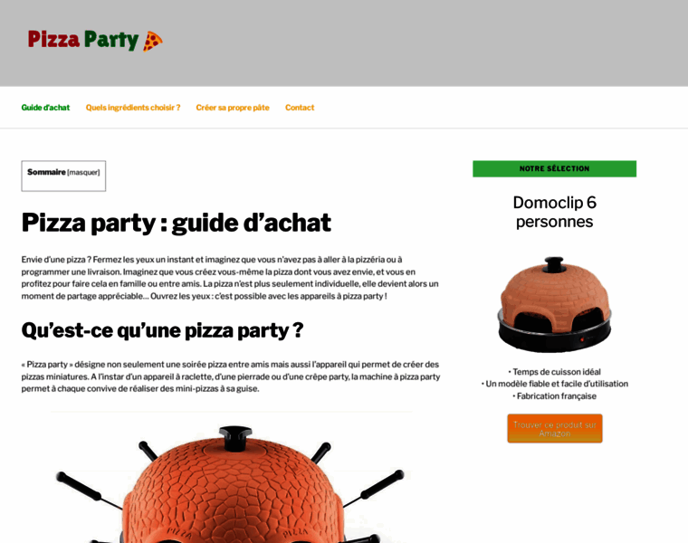 Pizza-party.fr thumbnail