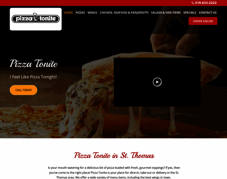 Pizza-tonite.com thumbnail