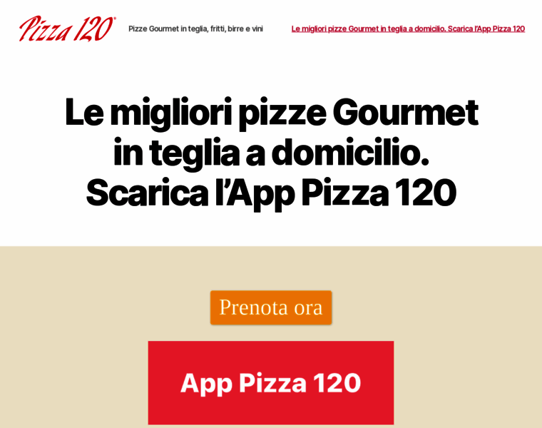 Pizza120.it thumbnail