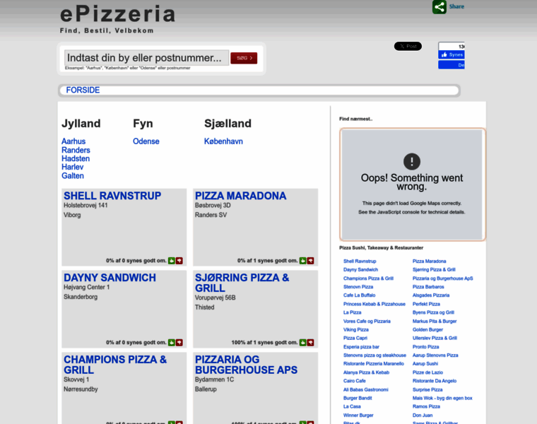 Pizza2000.dk thumbnail