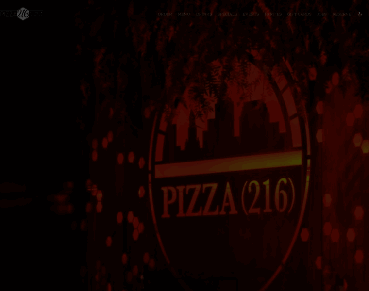 Pizza216.com thumbnail